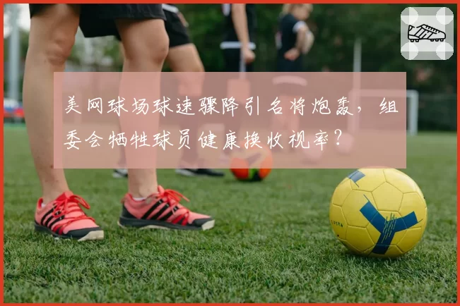 美网球场球速骤降引名将炮轰，组委会牺牲球员健康换收视率？